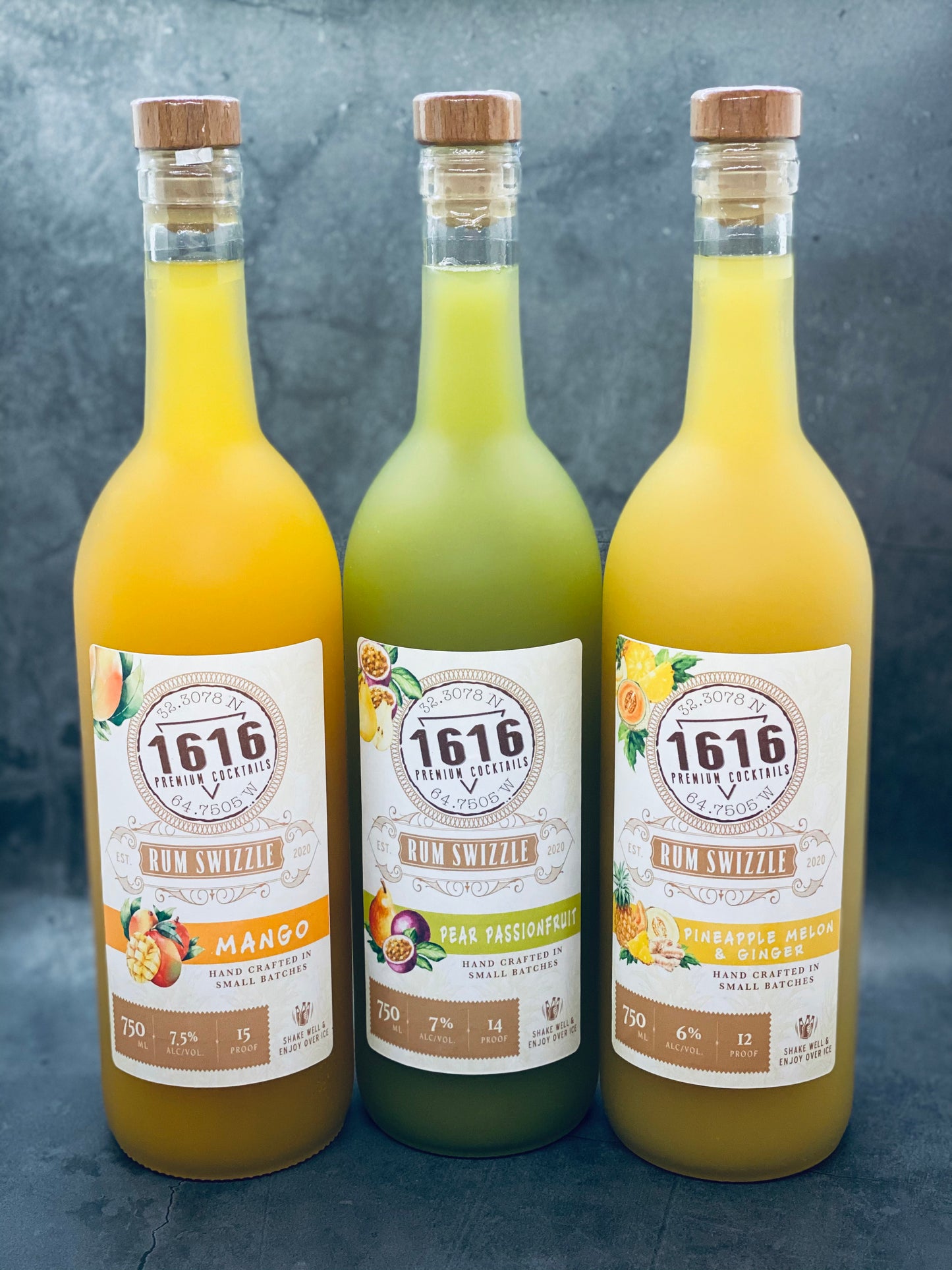 Pineapple, Melon & Ginger Rum Swizzle