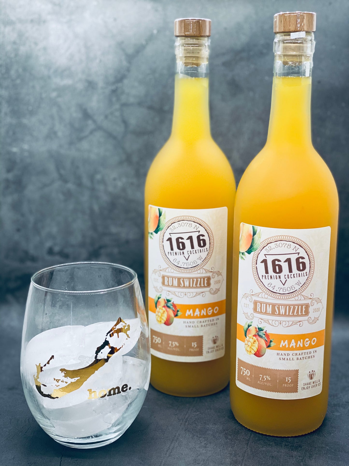 Mango Rum Swizzle