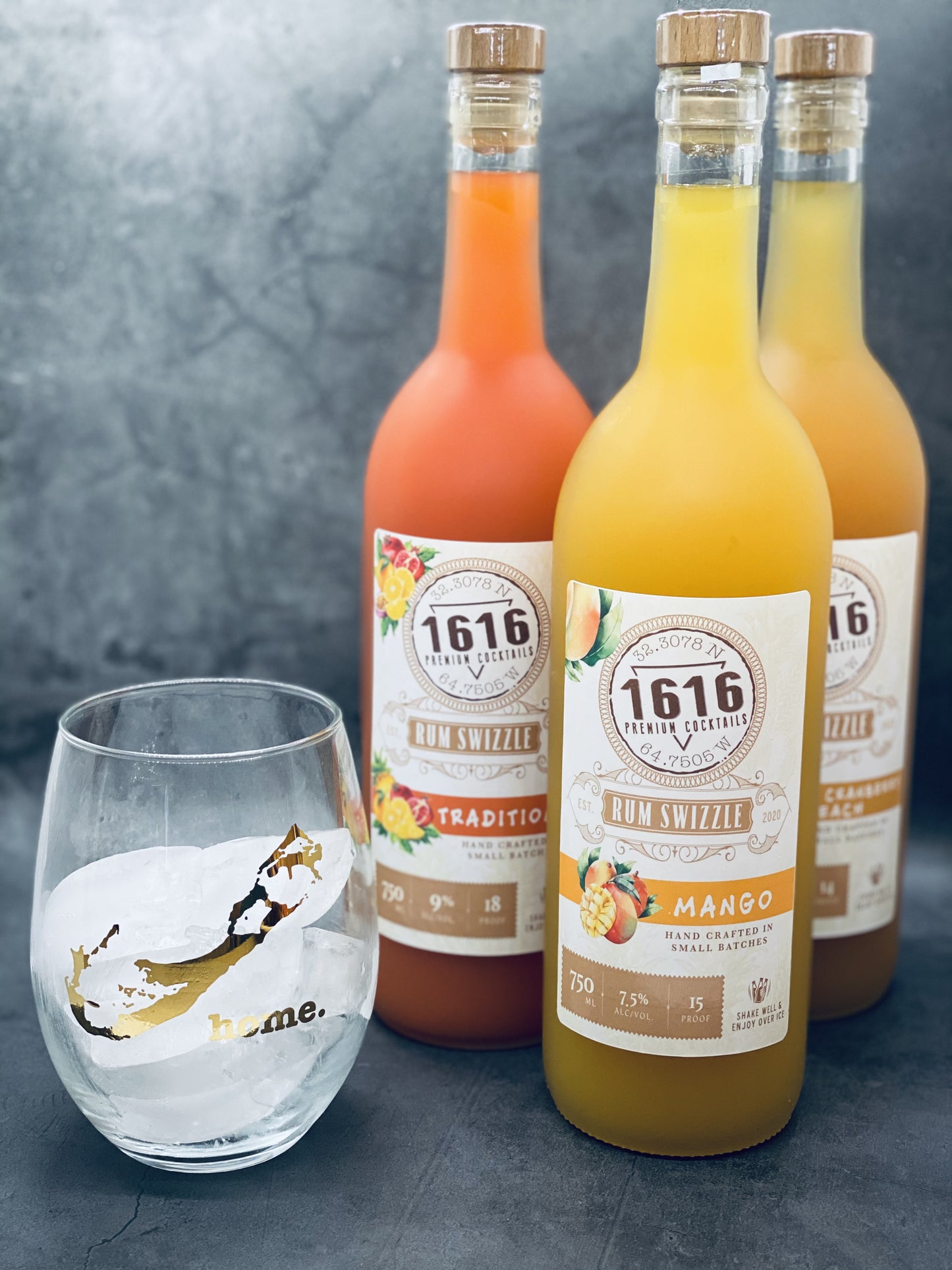 Traditional Rum Swizzle